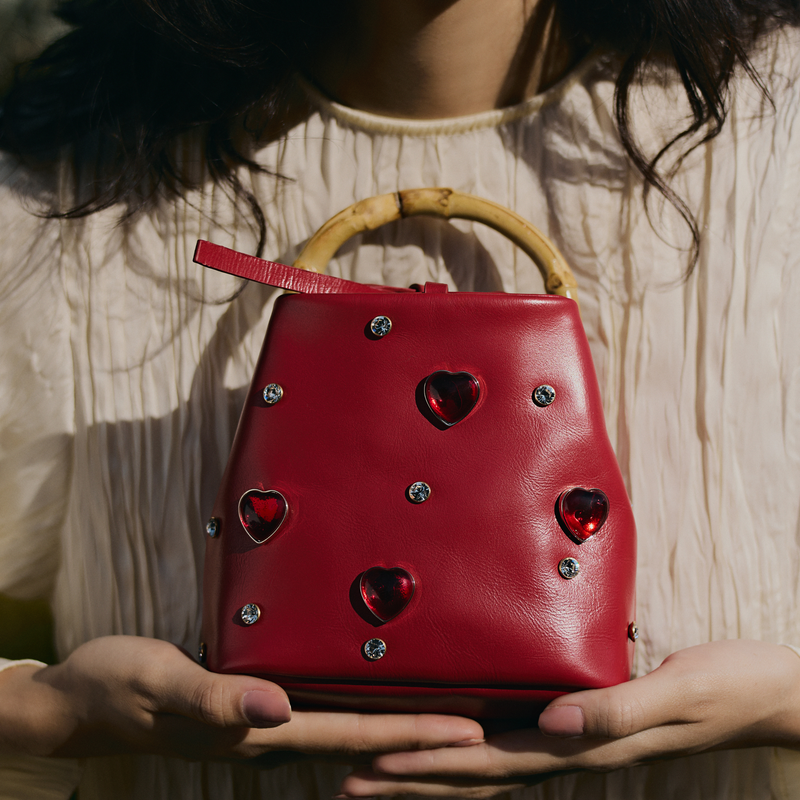 BOLSA MARIA ROUGE CORAÇÃO