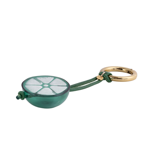Chaveiro para bolsa de limão.