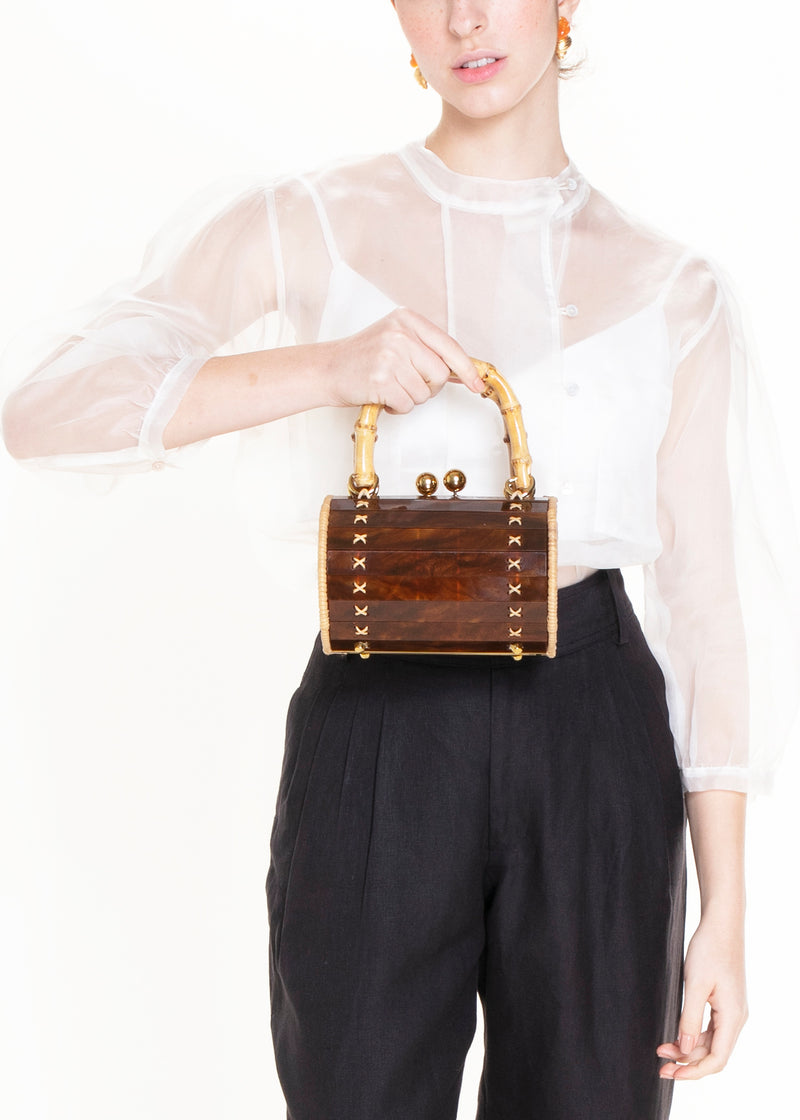 Alix Gold Bambu Tartaruga